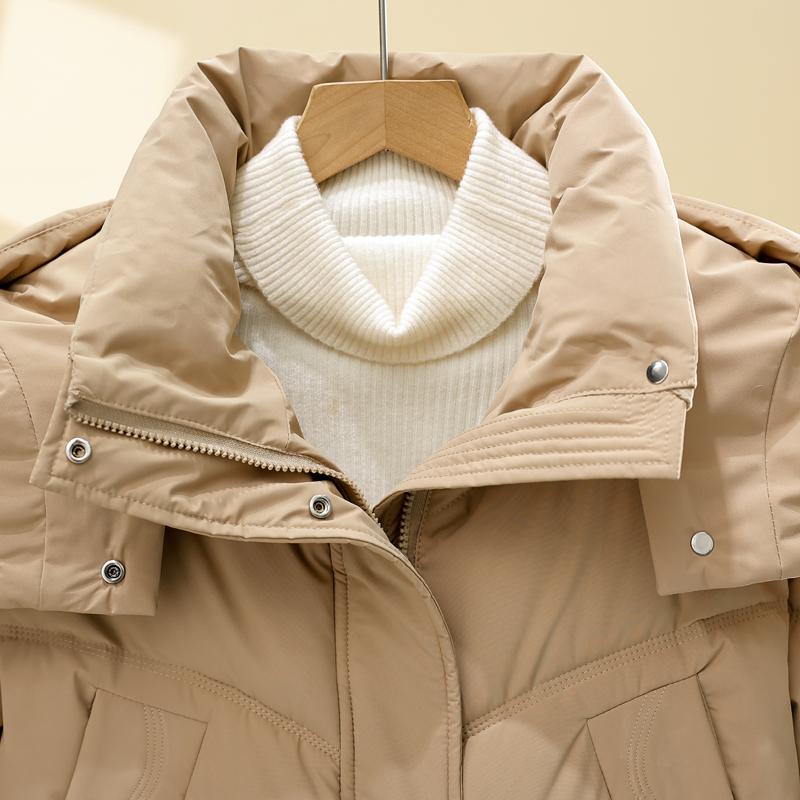 Fashion Women's Winter Jackets Hooded Casual Thick Short Parkas Female Warm Coat