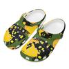 Art Printed EVA Summer Clogs Unisex Ventilated Comfortable Summer Use Slip On Outdoor Garden Home Beach Home Slippers Beach Wear