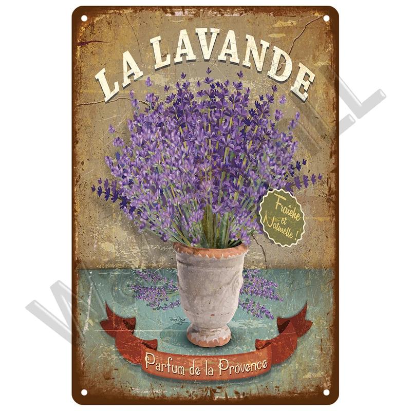 Vintage Flowers For Garden Decorations Retro Metal Sign Home Wall Art Mural Tin Sign Room Decor Plaque Plate Gift Farm Painting