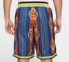 Nike Basketball Shorts Men's Blue Moderate Straight Fit Pants BV9444-492