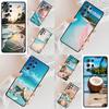 Summer Beach Cell Phone Case for Samsung Galaxy S26 Ultra S25 S24 S23 S22 S21 S20 Note10 Cover