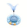 Cat Toy Feather Bells, Wooden Doll Cat Turntable Ball Pet Cat Teasing Stick Cat Products