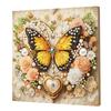 Pearl Gem Diamond Art Painting Kit with Frame 25x25cm Diamond Dots Pearl Gem Painting for Adults & Beginners Home Wall Decor
