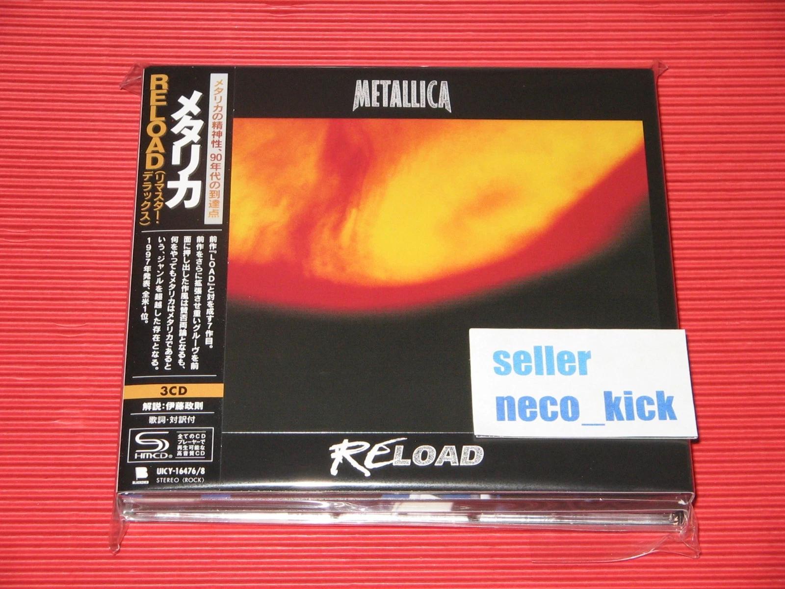 2026 METALLICA Reload Remaster Deluxe Edition ЯПОНИЯ 3 SHM CD 4988031873670