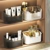 1pc - Bathroom Bedroom Desktop Storage Box, Used for Cosmetics, Lipstick, Perfume, Skin Care Products, Cosmetics Tray Box