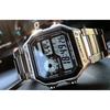 Casio Aydınlatıcı Gümüş ve Siyah Dijital Saat AE1200WHD-1A Siyah Saat AE-1200WHD-1A AE-1200WHD-1A