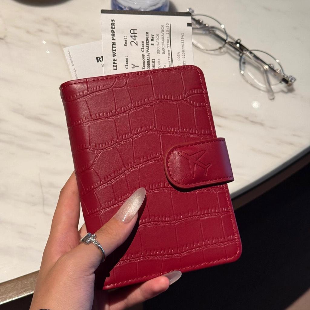 RFID Passport Cover Case Passport Holder Multifunctional Passport Wallet ID Credit Card Holder Travel Wallet Travel Accessories