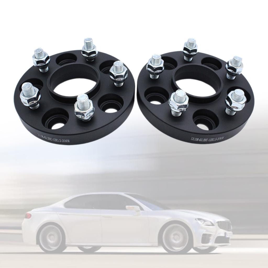 PCD 5x108 piasty dystansowe kół 20mm dla Focus ST225 RS MK2 MK3 piasty centryczne podkładki dystansowe kół część zamienna akcesoria