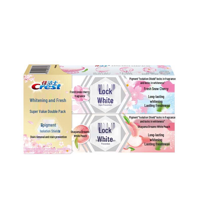 Crest Dual-Color Whitening Toothpaste