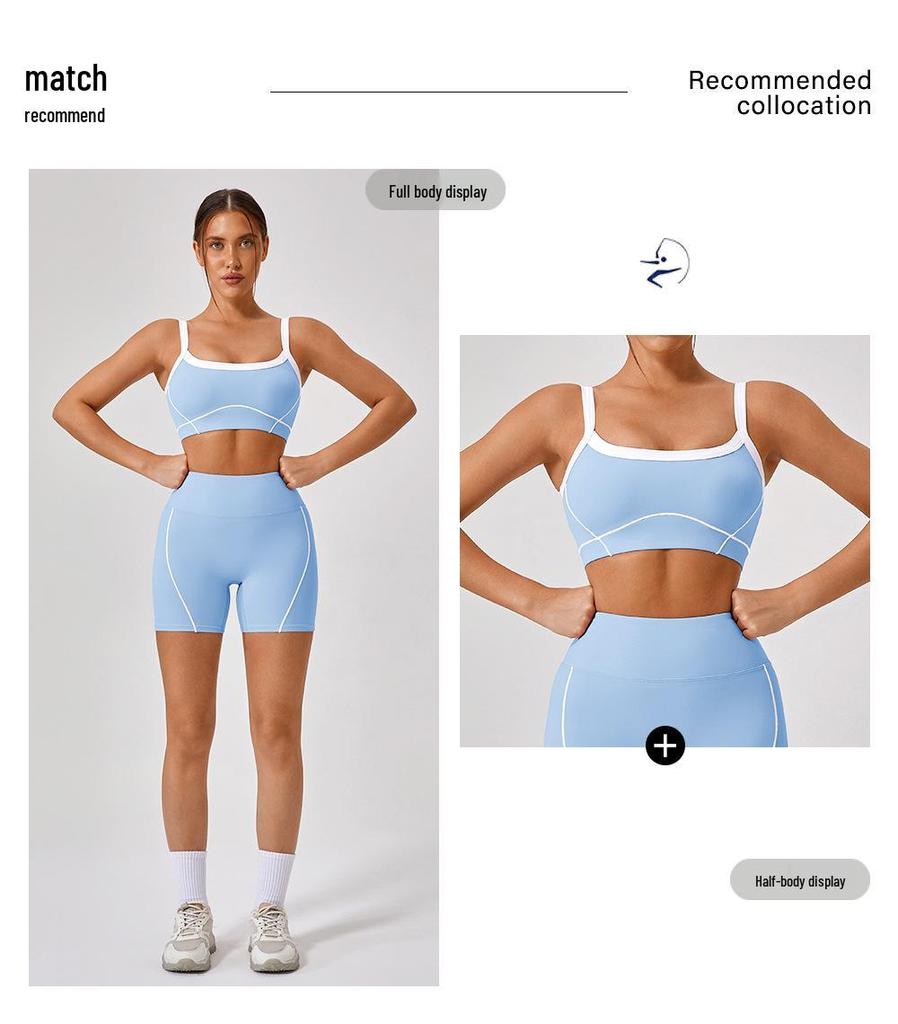 Women's Nude High Waist Peach Butt Lifting Yoga Shorts