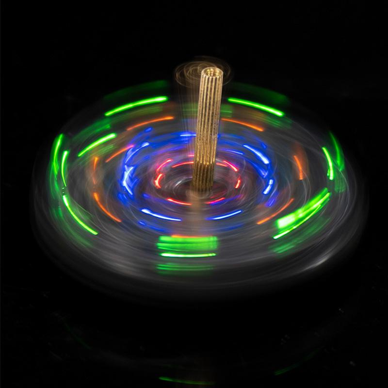 Led Rotating Gyroscope Diy Kit Blinking Lights Circuit Board Soldering Practice Electronics Kit For Beginner Soldering Learning