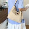 2025 Canvas Messenger Bag Female Mailman Bag Cloth Bag Class Shoulder Bag Large Capacity Lazy Wind Tote Messenger Bag Tide
