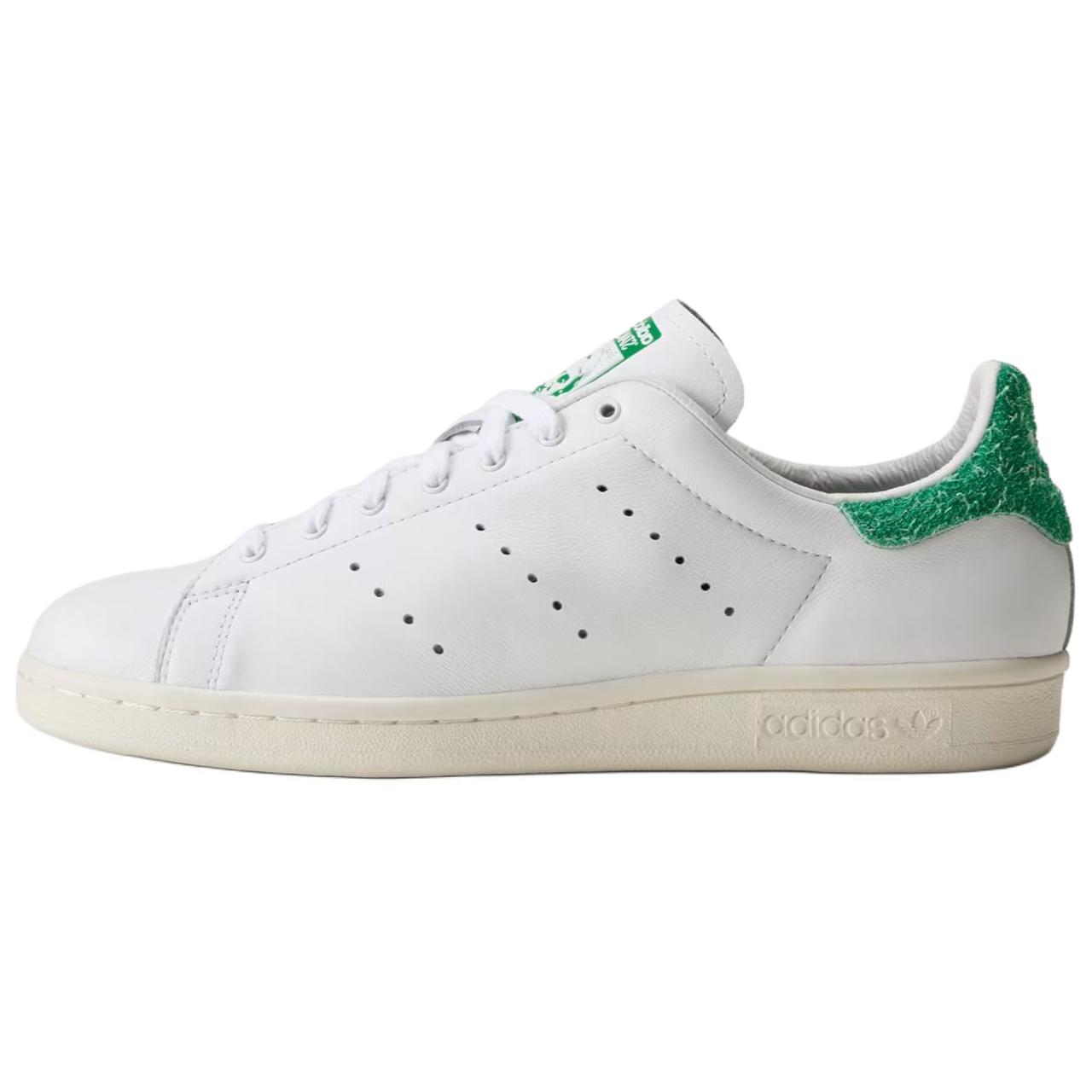 Adidas Originals Stan Smith 80s Leather Comfortable Versatile Low-Top Sneakers Men Sneakers White LA6409 36