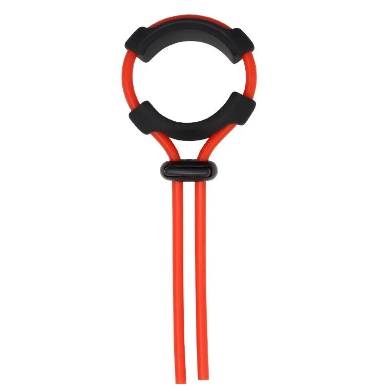 Silicone Reusable Penis Sleeve Flexible Glans Penis Enlarger Extender Delay Ejaculation Cock Ring Sleeve Adult Sex Toys For Men