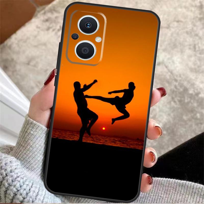 Kung Fu Karate Taekwondo Martial Arts For OPPO Reno 8T 7 8 Lite 14F 13F 11F 12F 10 11 12 13 14 Pro OPPO Find X5 X6 X8 Pro Case