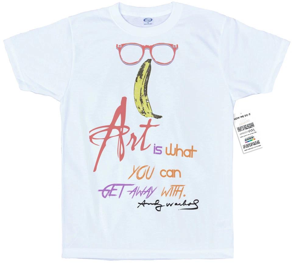 Art is what you can get away with Design T-Shirt Andy Warhol, Velvet Underground L