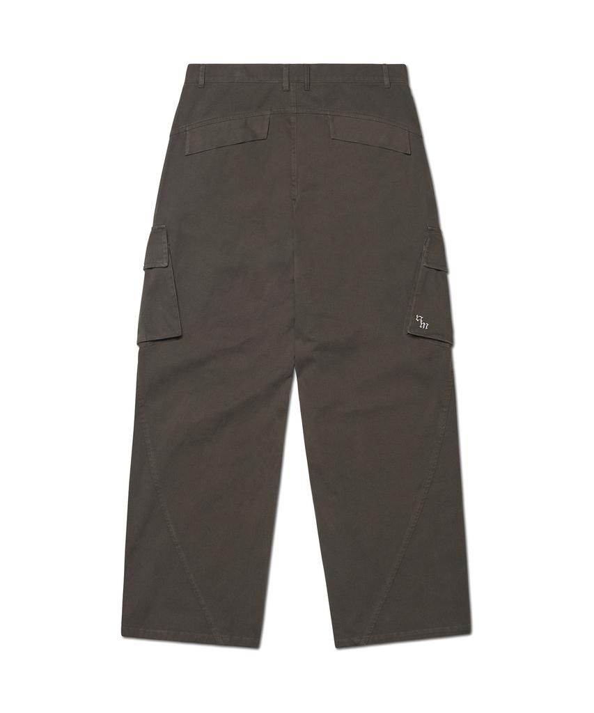 Nomaenyueol Slash Cargo Pants - Charcoal