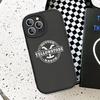 Etui na telefon z logo Y-Yellowstone do iPhone 11 12 13 14 15 16 Pro Max Mini Plus Miękkie skórzane etui
