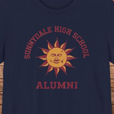 Sunnydale High Alumni Shirt | Funny Vampire Slayer Parody Tee | 90s TV Show Fan Gift | Horror High School T-Shirt | Buffy Inspired Top