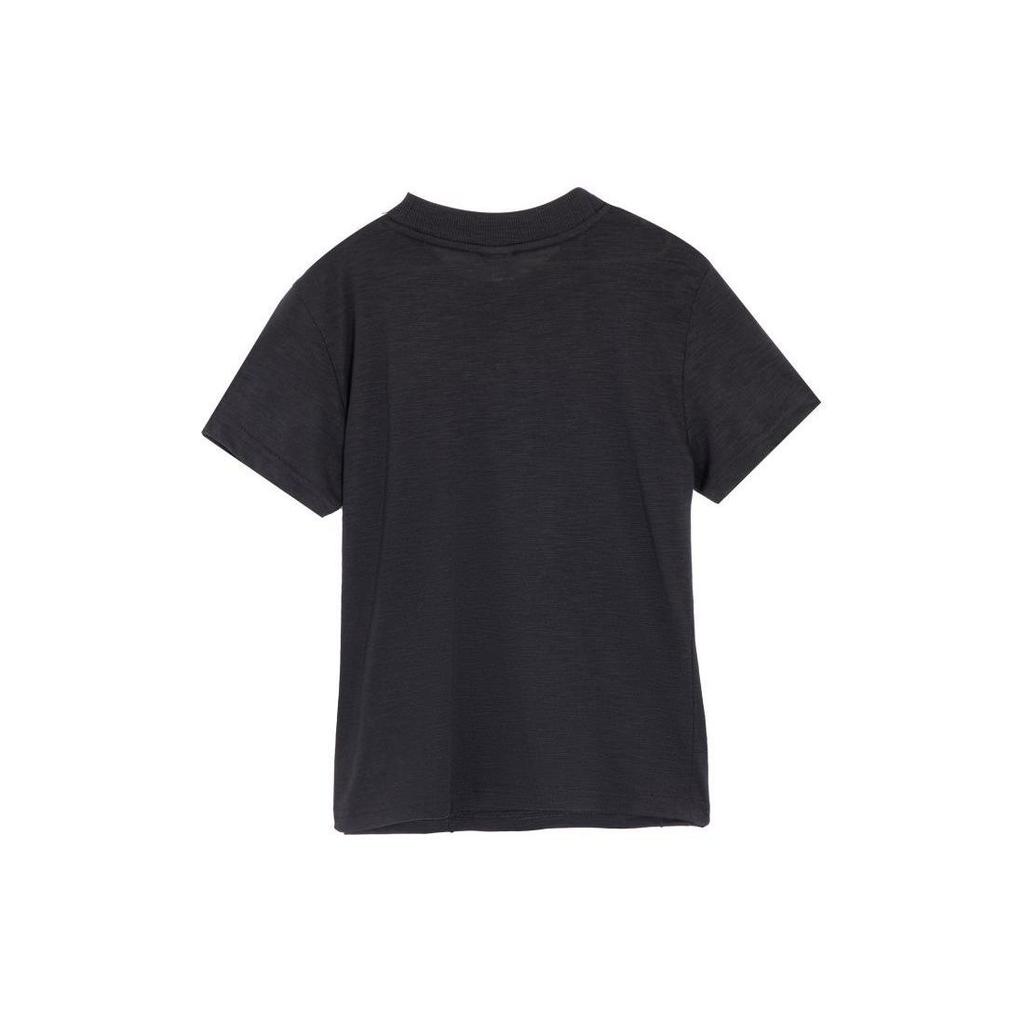 Puma Logo Pattern Casual Round Neck Short Sleeve T-Shirt Women T-Shirts Black 628241-01