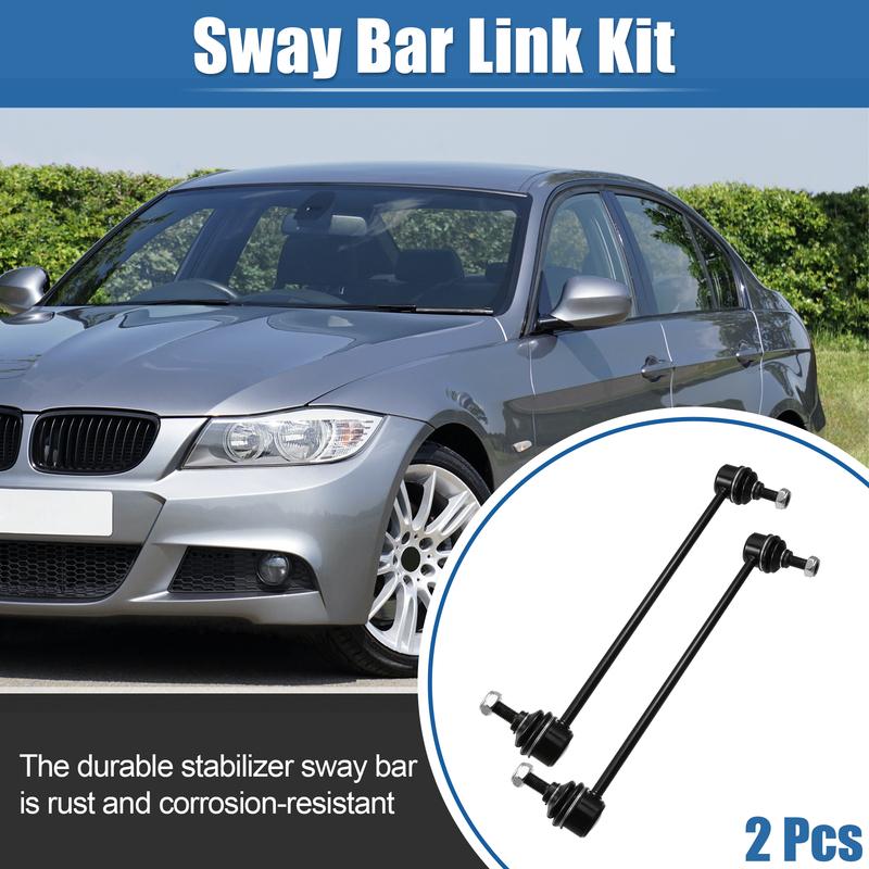 UXCELL 2pcs Front Sway Bar Links K750002 K750003 Stabilizer Link Kit for BMW 328i Z4