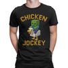 Chicken Jockey Zombie Pixel 2025 T Shirt Summer Gamer Fashion T Shirts Men Cotton O Neck Plus Size Clothing Short Sleeve Street