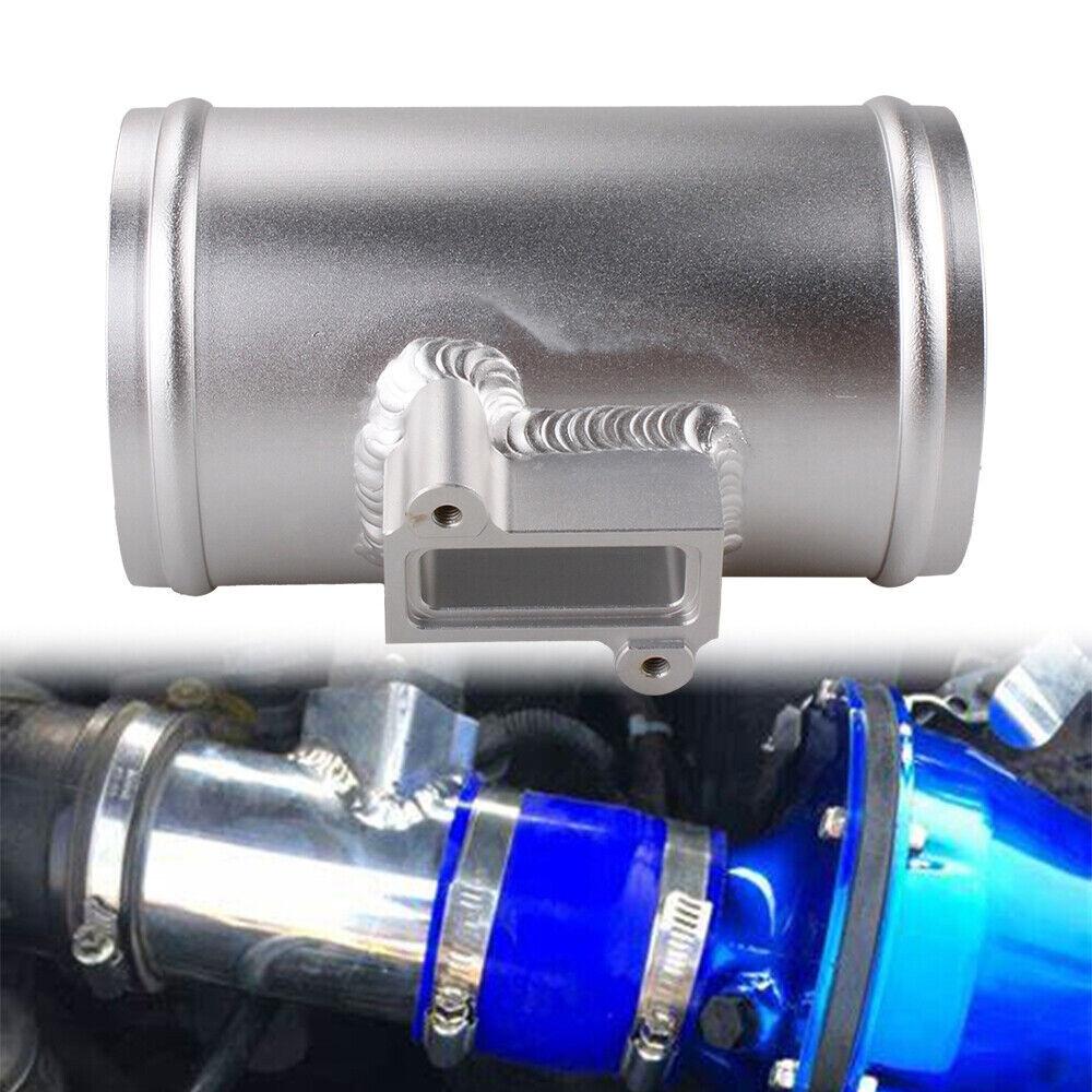 2.5" 63MM MAF Mass Air Flow Sensor Mount Adapter Tube Pipe for Honda Ford Nissan