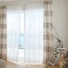 Suminoe Soste G1061 Washable Lace Natural 100 X 198 1 Panel Curtains, White, Cm,