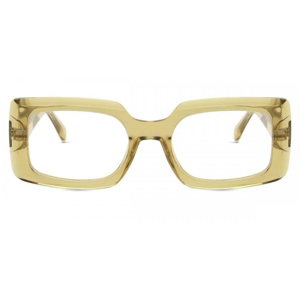 Full Rim Square Transparent Yellow Smartbuy Collection Haniel 94760 C2 Fashion Unisex Eyeglasses