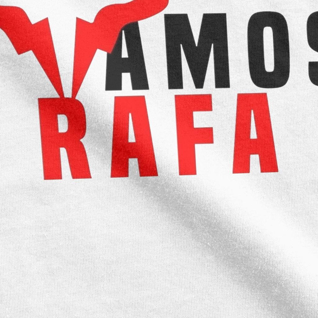 Men Women RN Rafa Tennis Player Logo T Shirt Rafael Nadal Cotton Clothes Funny Short Sleeve O Neck Tee Shirt Classic T-Shirts