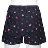 Emporio Armani HEART & BEAR Manga Bear Cotton Woven Trunks, Men's, Front Opening, Japanese Sizes, Size 12 (Pink), 54250004, M/L