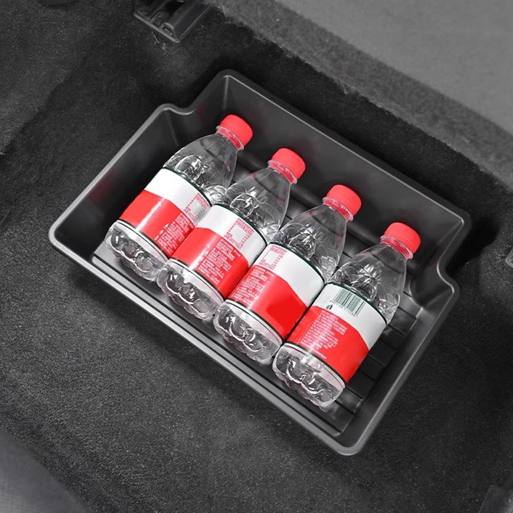 For Toyota For RAV4 2020-2025 2026 Car Under Seat Storage Box TPE Underseat Storage Box Organizer Trays Auto Accessories