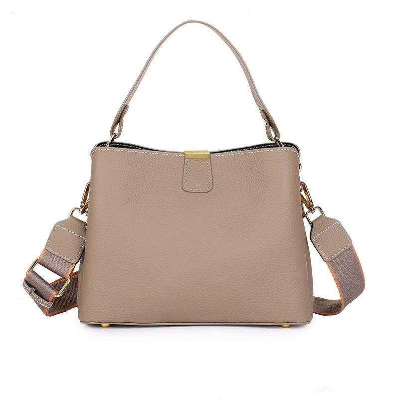 Bag Women's New Leather Women's Bag Versatile Shoulder Bag Niche Design Messenger Bag