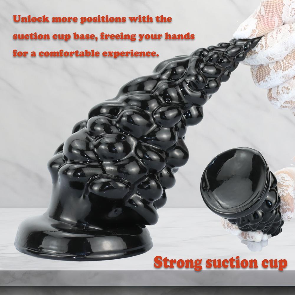 Enorme Dildo Anale Morbido Grande Dilatatore Anale Stimola Vagina Ano Masturbatore Butt Plug Giocattoli Sessuali per Donne Uomini Prodotti per il Sesso 18+