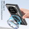 All-inclusive Hinge Metal Magnetic Swivel Stand Holder Glass Protector Phone Case for Honor Magic V 5 V5 Camera Protect Cover