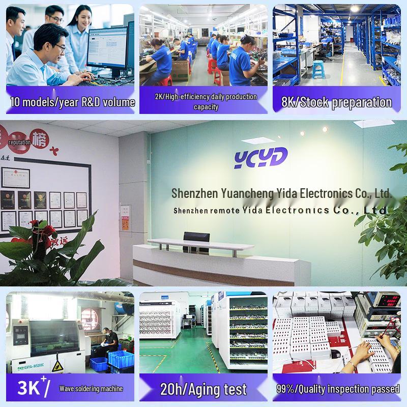 50W 10-Port USB Charger Power Strip for Apple & Xiaomi Devices