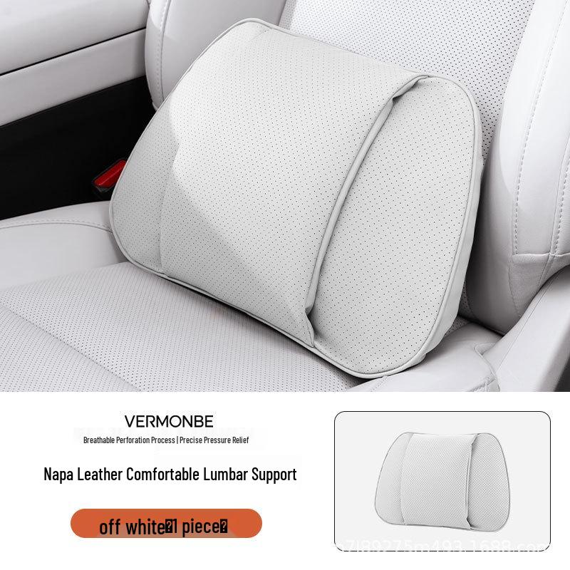 Compatible Headrest and Lumbar Support Cushion for BMW Mini Countryman/One/F54F60 - Neck Protection Pillow