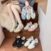 Able Mehrfarbige Sport- und Freizeitschuhe Elegant Sexy Runde Spitze Flacher Boden Damen-Schuhe für Alle Jahreszeiten