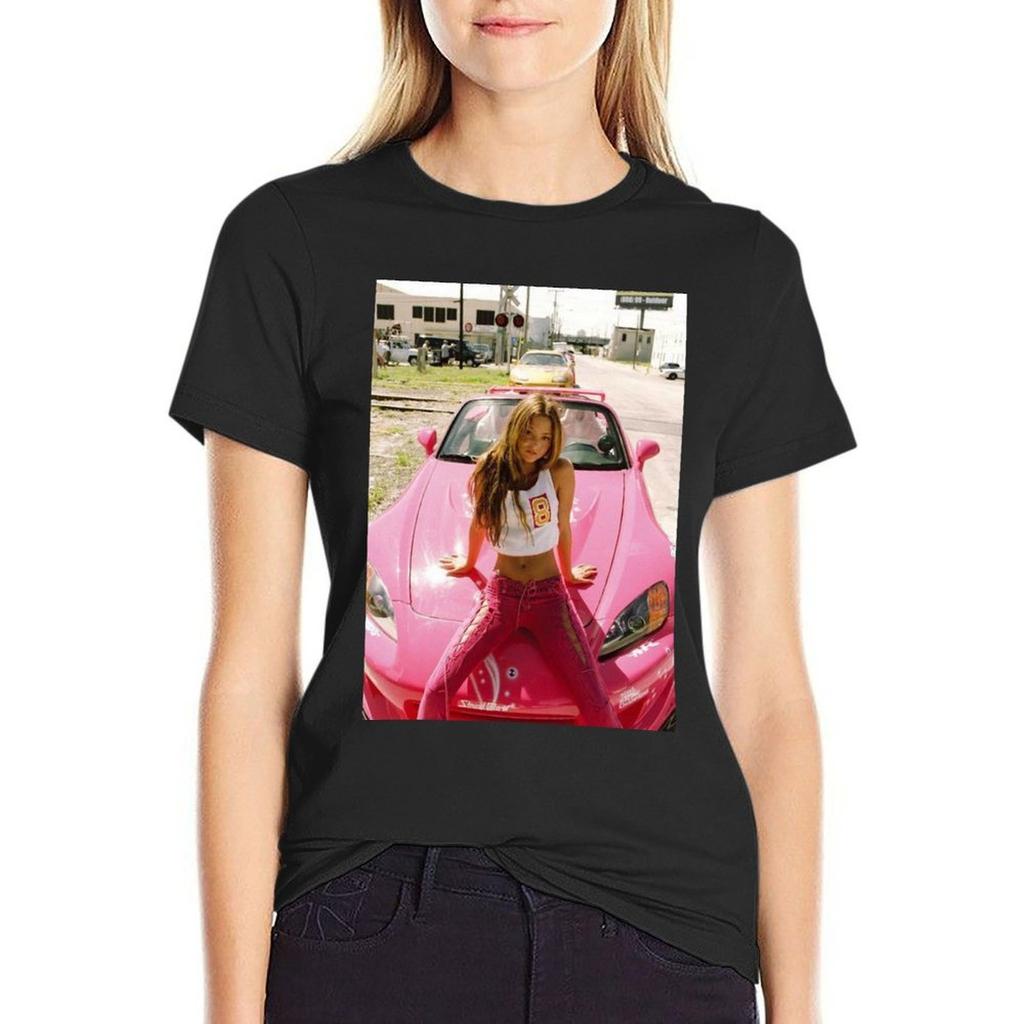 Suki Aesthetic T-Shirt Funny Korean Fashion Graphics Cotton T Shirts Women