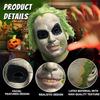 Latex Halloween Beetlejuice Clown Mask Horror Full Head Clown Mask For Adult