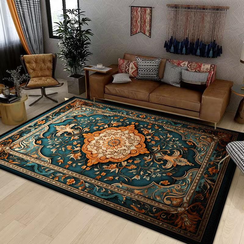 Retro Persia Carpets for Living Room Large Area Rugs Home Decor Hallway Boho Carpet Moroccan Bedroom Beside Floor Mat Luxury