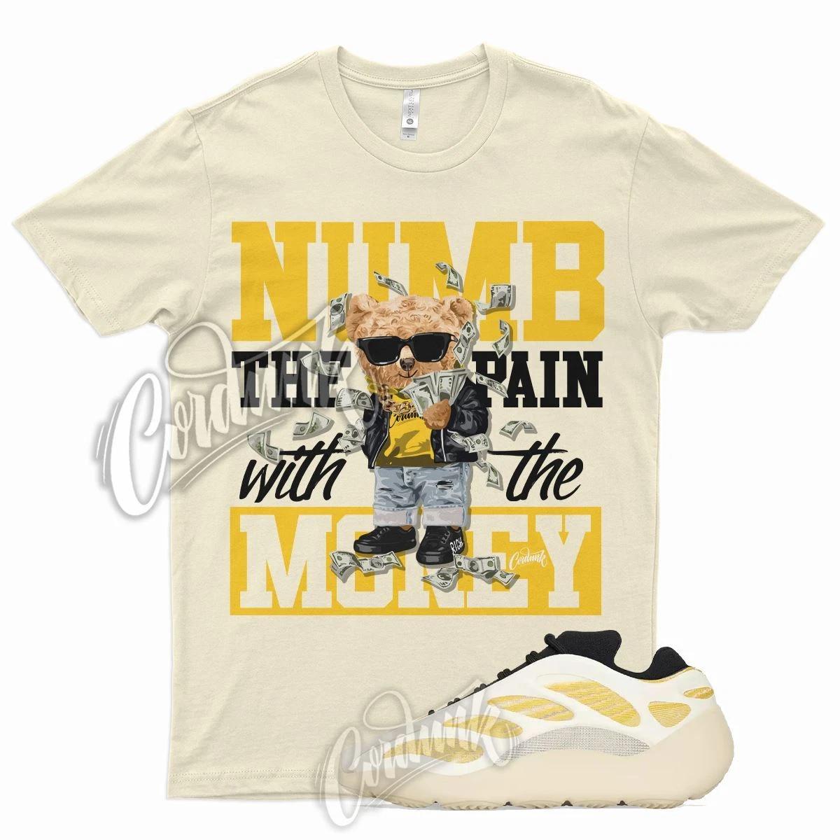 

NUMB T Shirt for YZ 700 V3 Mono Safflower Yellow Butter Natural Cloud 350 1 M