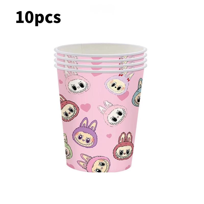 

Birthday Party Decoration Tablecloth Tableware Party Banner Prop Set Paper Cups