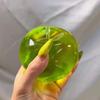 Zielone Jabłko Squishy Piłeczka Antystresowa Miękka Zabawka Fidget Sensoryczna dla ADHD Autyzm Wolny Powrót Zabawka do Ściskania dla Dorosłych Dzieci Prezent Świąteczny