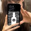 Logo Classico Whiskey J-Jack D-DanielS Per IPhone 17 16 15 14 13 12 11 Pro Max Plus Cover Nera Morbida Antiurto per Telefono