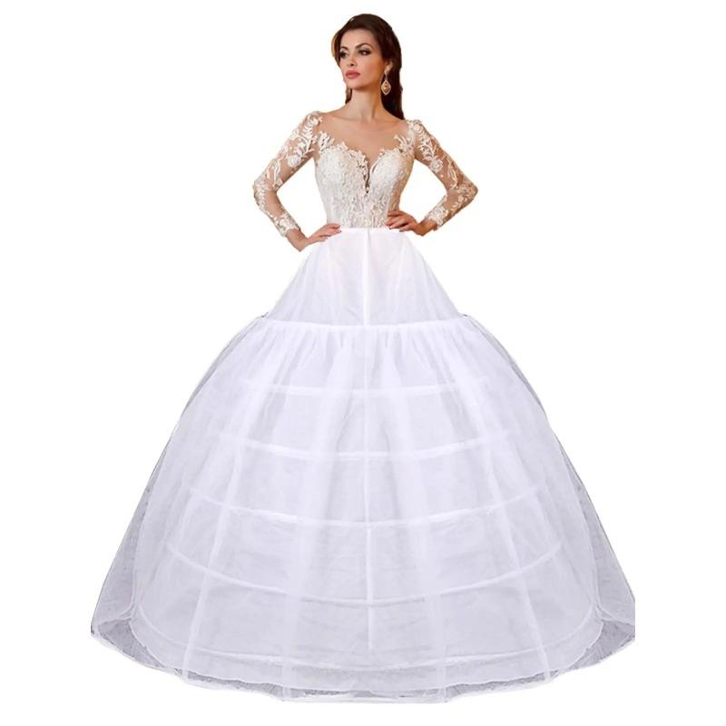 Wedding Petticoat Bridal Underskirt Hoop Crinoline Slip Mermaid Petticoats Fishtail for Ball Gown Prom Dress Customized