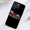 JDM Drift Car Phone Case For iPhone 17 Pro Max 16 15 13 12 11 14 Pro Max Plus 13 12 Mini 16e 17 Air Cover