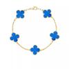 Luxury Four-leaf Clover Bracelet Unisex Versatile and Sophisticated Lucky Clover Bracelet