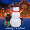 5.91FT Inflatable Snowman Penguins Toys With LED Lights Xmas Yard Lawn Home Party Decorations Christmas Supplies Ornaments Gifts