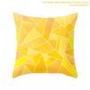 Sandstone Simple Yellow Pillow Geometric Pillow Case Plush Car Living Room Sofa Pillow Nordic